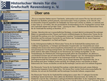 Tablet Screenshot of hv-ravensberg.de